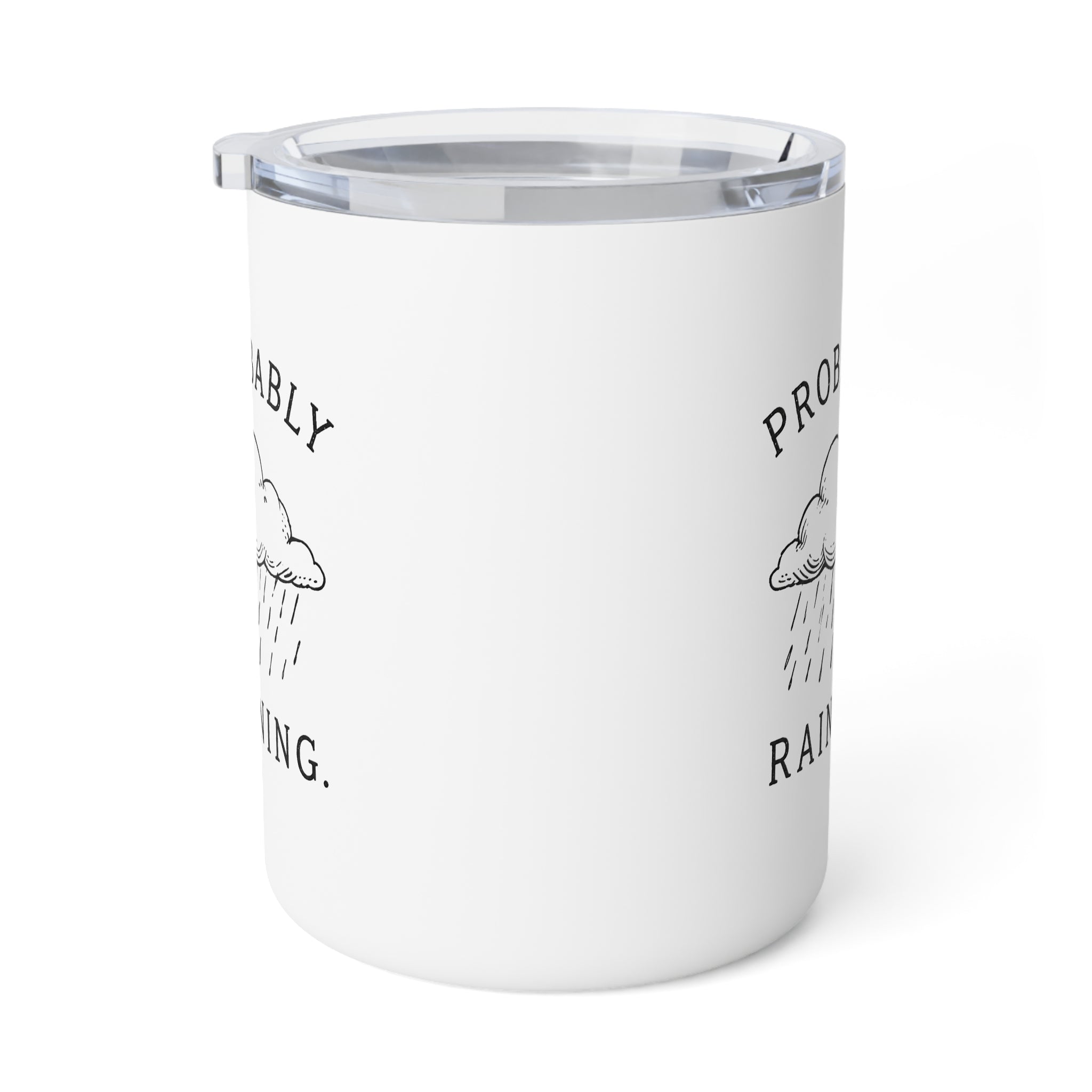 Probably Raining. — Minimalist PNW Insulated Coffee Mug