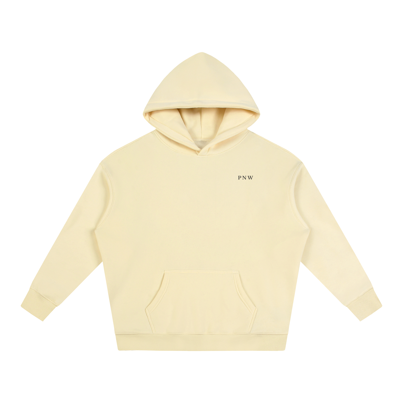 Overcast Coastline Hoodie — Vintage PNW Heavyweight Pullover