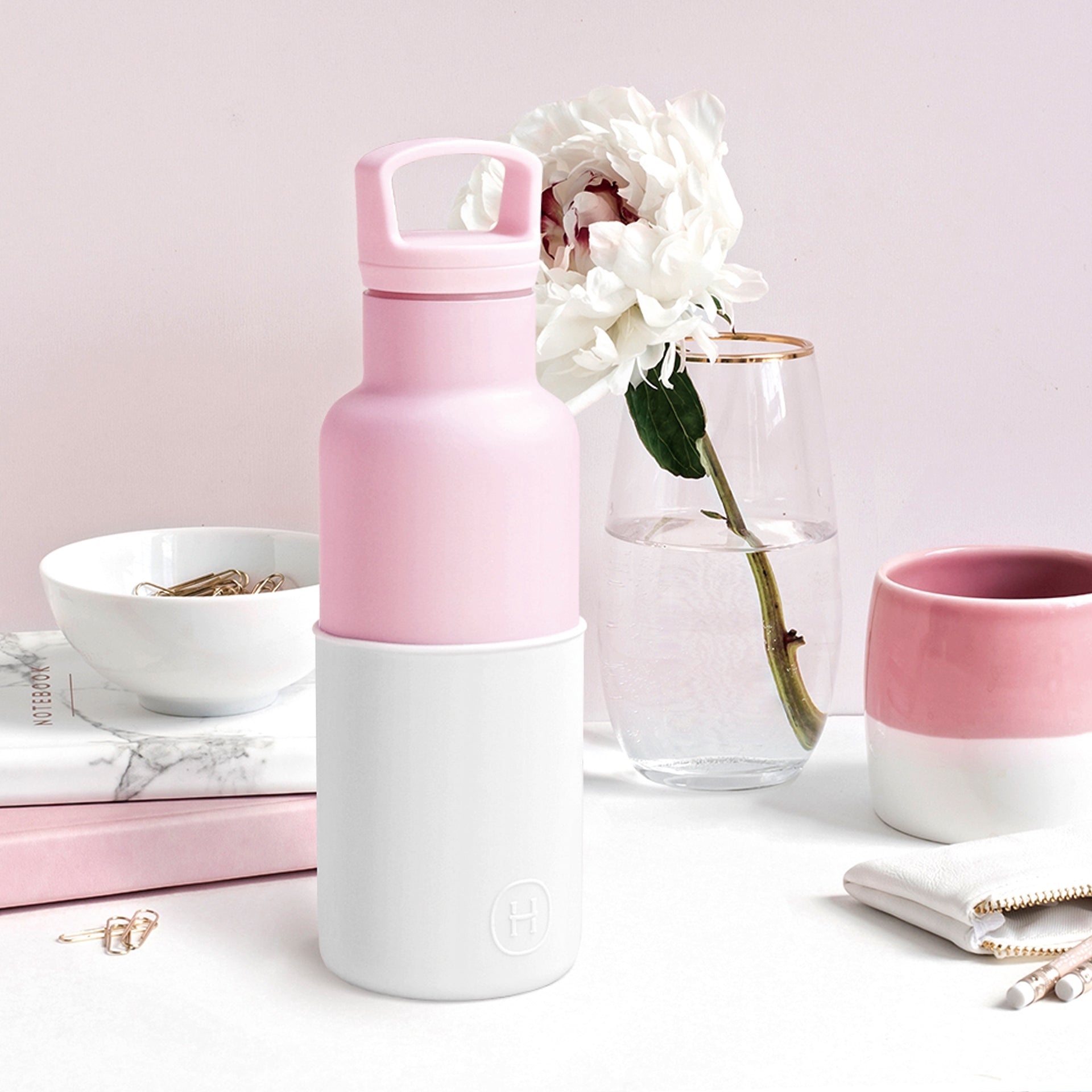 Rose Pink-Snow 16 Oz