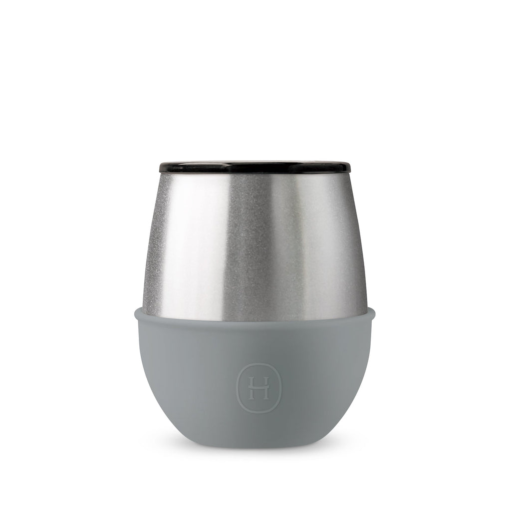 Silver Glitter Tumbler-Fjord 8 OZ
