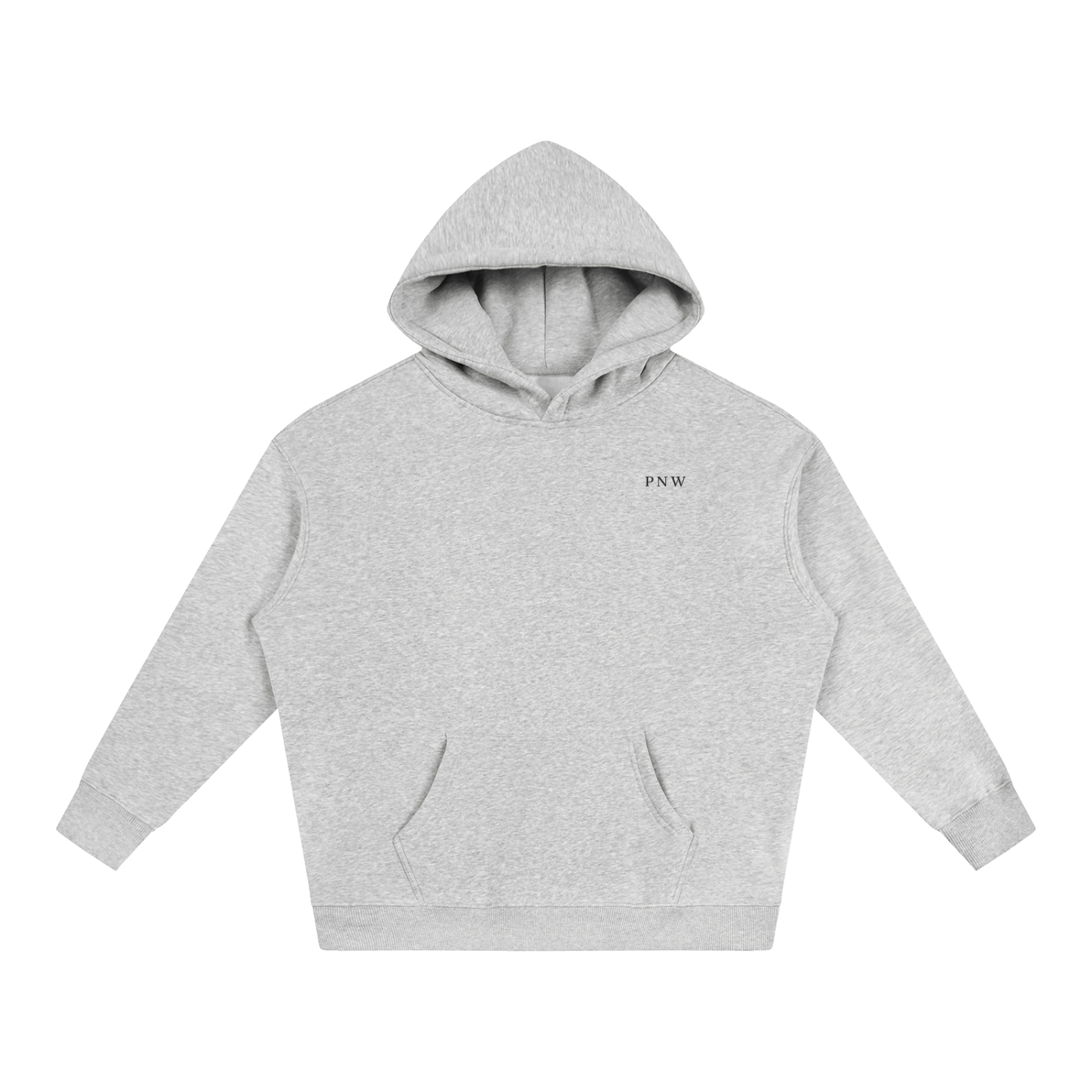 Overcast Coastline Hoodie — Vintage PNW Heavyweight Pullover