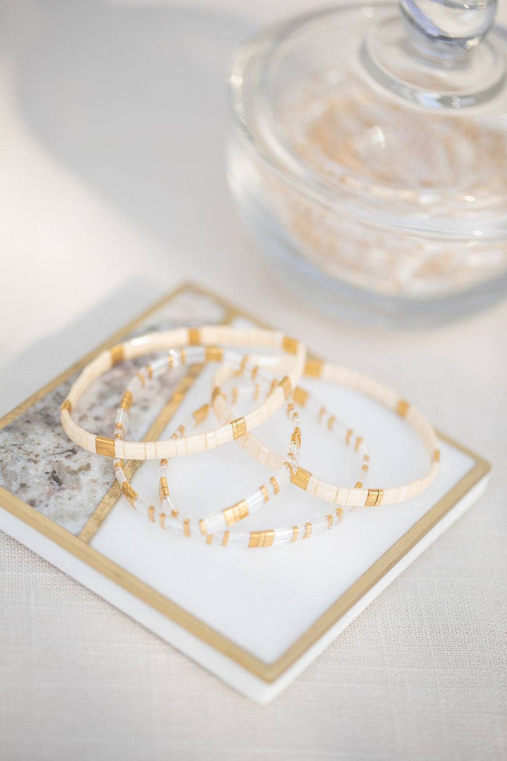Coconut Tila Bracelet